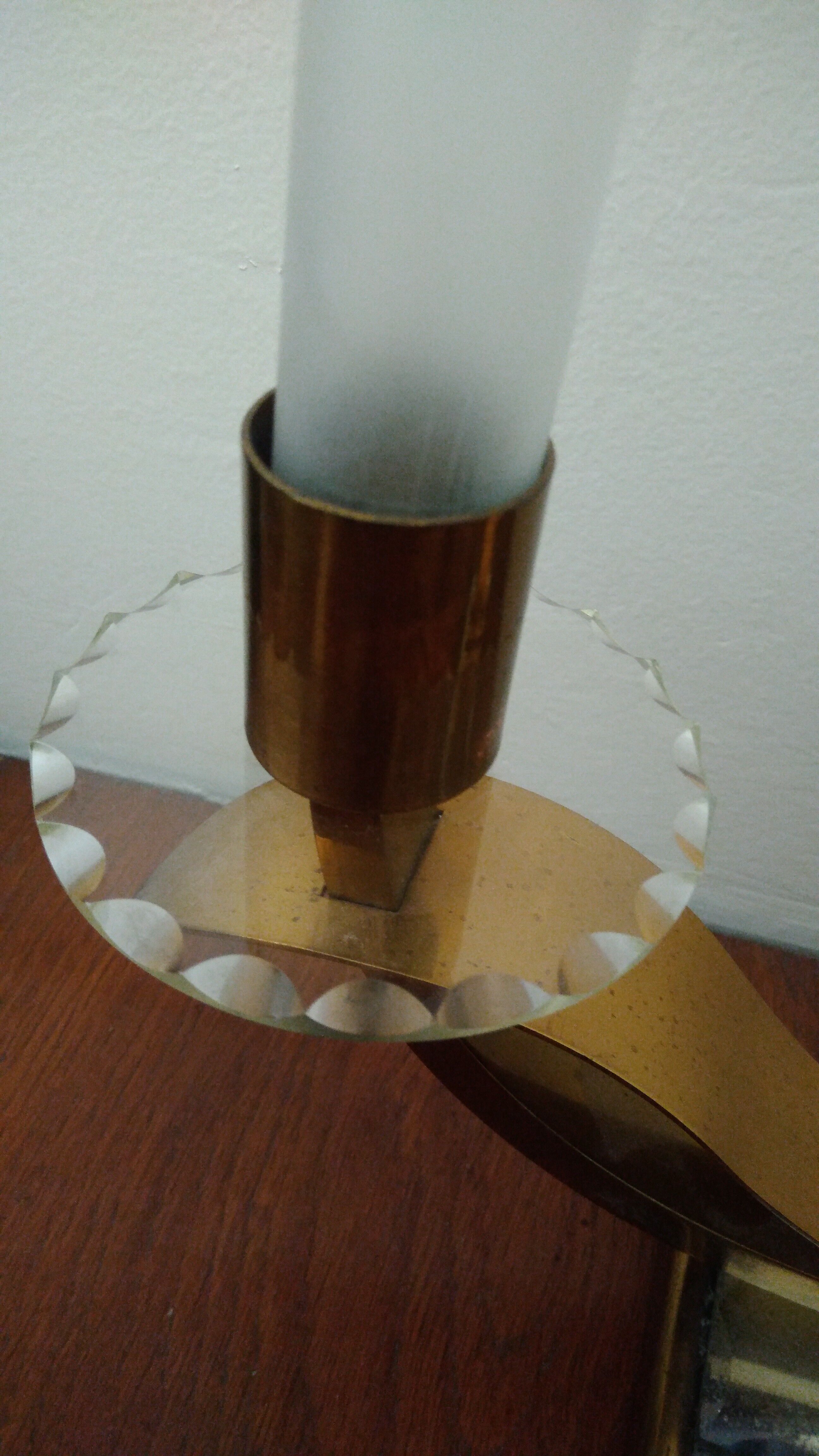 Lamp office or atmosphere of the 1950s to double torches