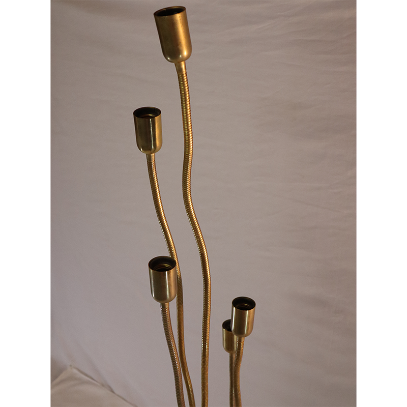 Flexible vintage metal floor lamp1970