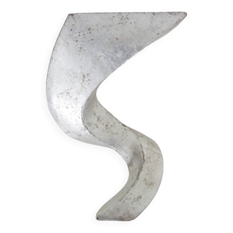 Large minimalist terracotta wall light from toscot italy