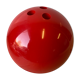 Bac à glaçons "boule de Bowling" plastique rouge design LAMOTTE  éditions GUILLOIS  Vintage 1970