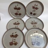 Flat plates made of Arnon stoneware