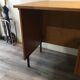 Bureau en bois et métal de style moderniste, années 60