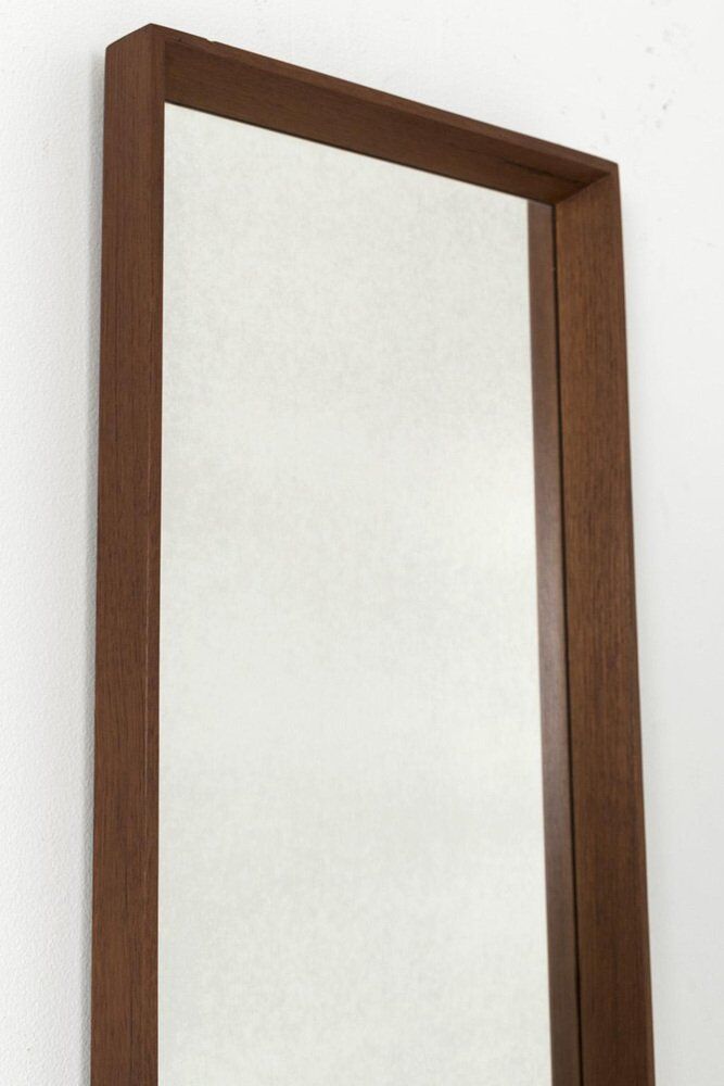 Miroir rectangulaire danois vintage