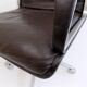 Chaise de bureau en cuir Wilkhahn Delta 2000 par Delta Design