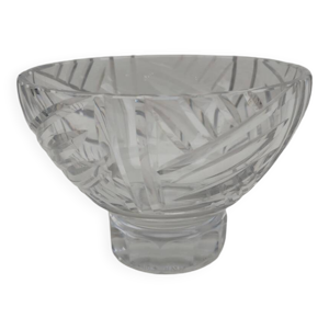 Coupe en cristal Daum