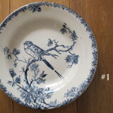 Ensemble de 6 assiettes creuses Gien
