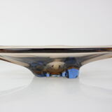 Mid-Century Art Glass Bowl by Zelezno Borske Sklo, 1960's