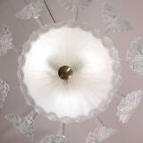 Art Decò, Barovier & Toso Chandelier, Murano Glass, 1950s