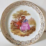 Gloria fine porcelain Fragonard hollow plate