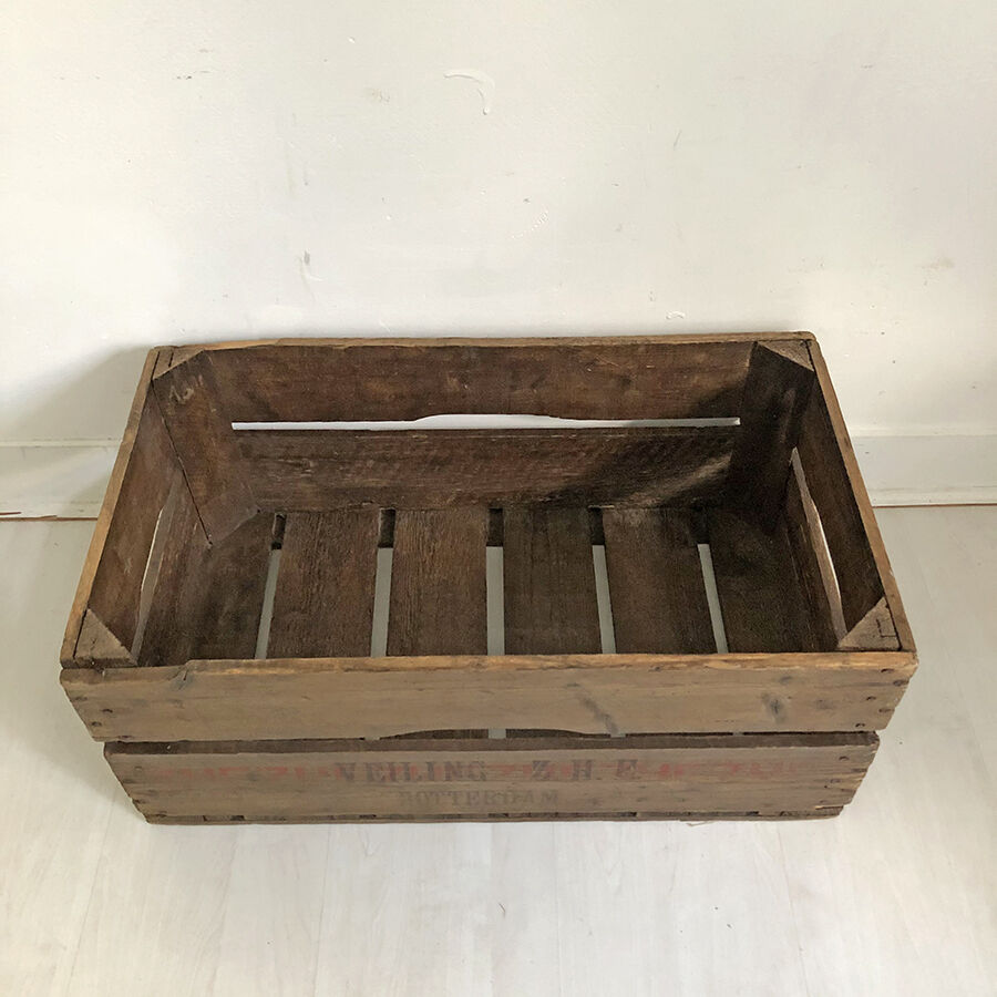 Wooden crate 1950