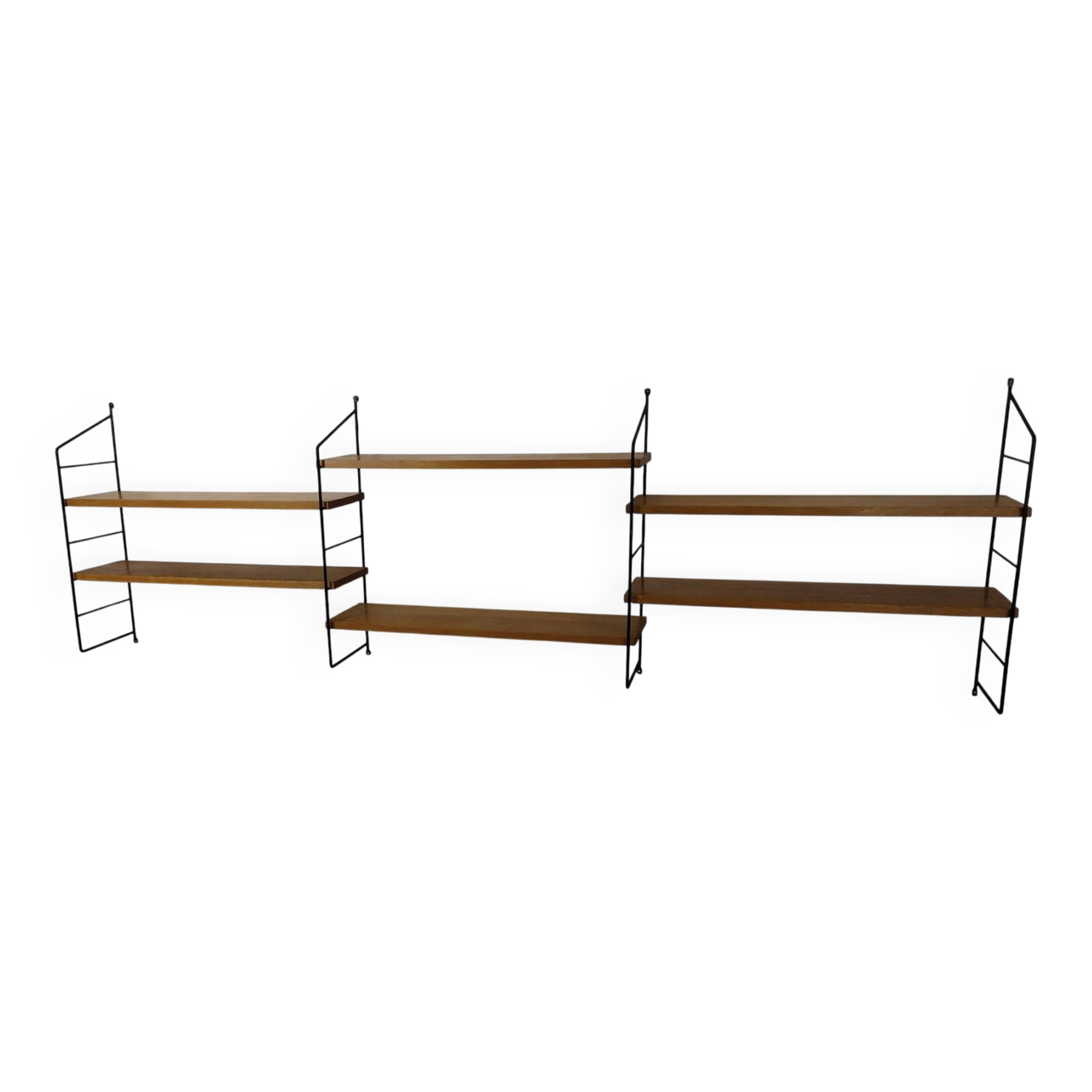 Vintage String wall shelf, 1950s