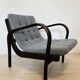 Fauteuil de salon vintage par Kropacek&Kozelka pour Interior Prague, années 1960