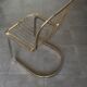 Metal chair wired