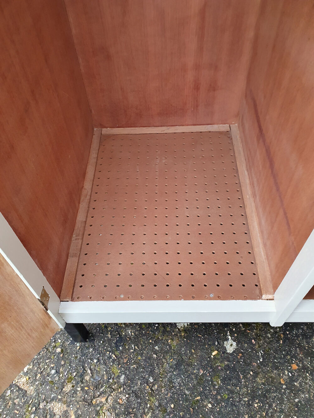 Boarding school or boarding school closet, wood, vintage, 50s