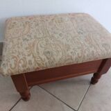 Vintage wooden footrest