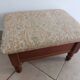 Vintage wooden footrest