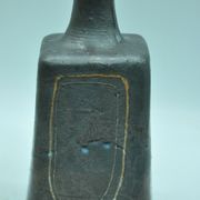 Diform sandstone vase by Michel Barbier