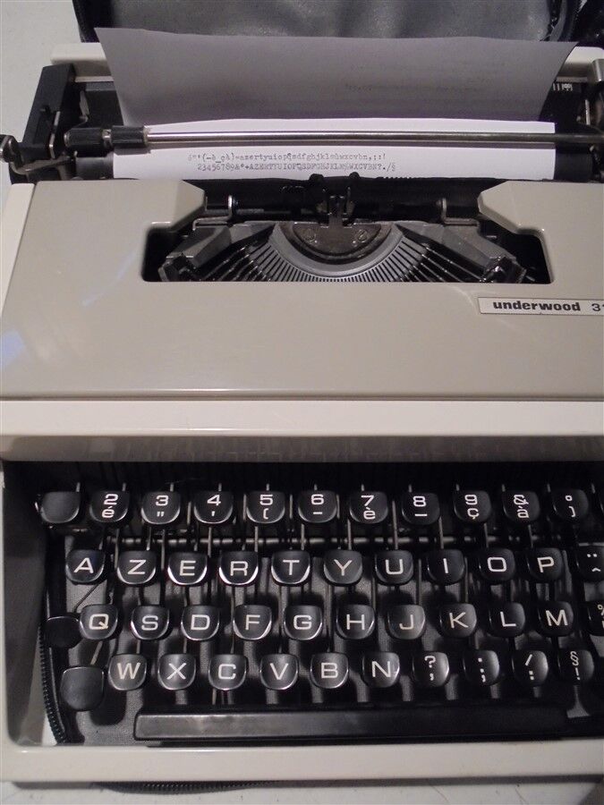 Underwood 310 typewriter