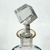 Italian Art Nouveau glass liquor set from 1920s