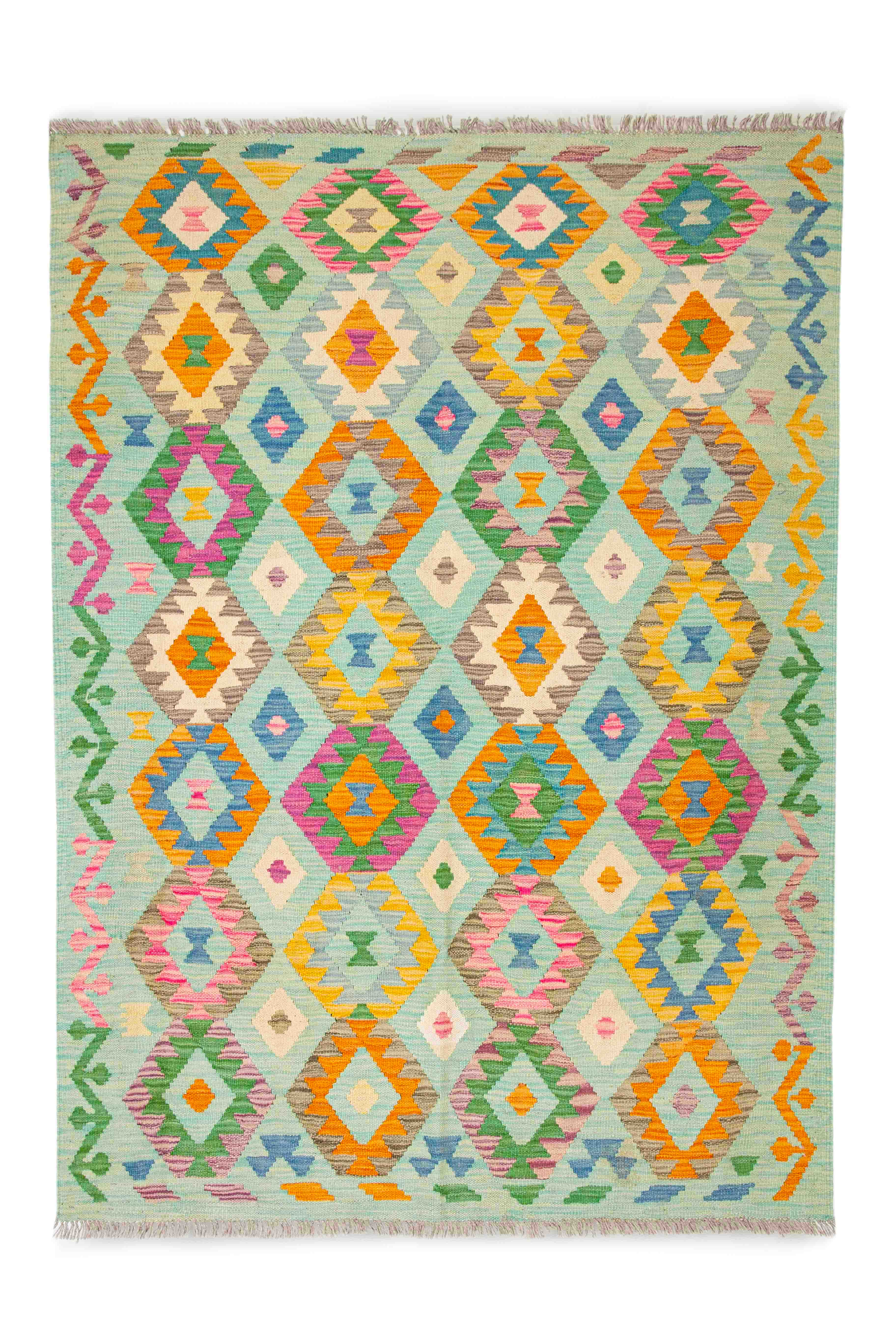 Afghan Pashtun Kilim 182 x 135 cm