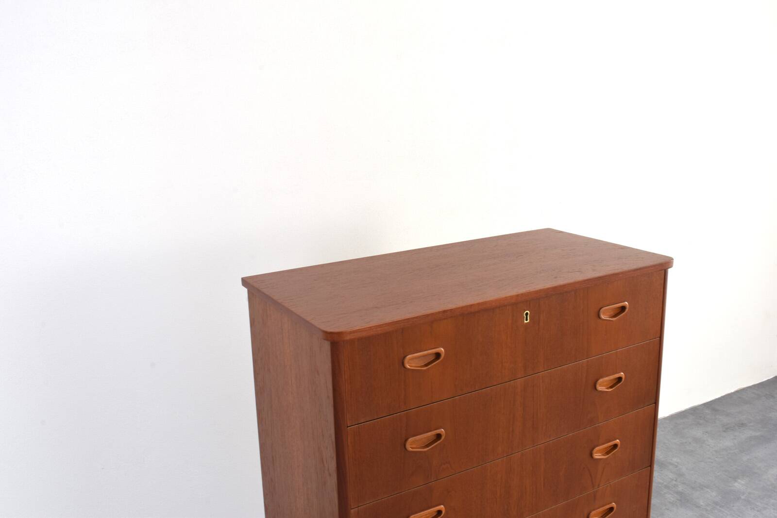 Mid-Century Danish Teak Chest of Drawers, 1960s.