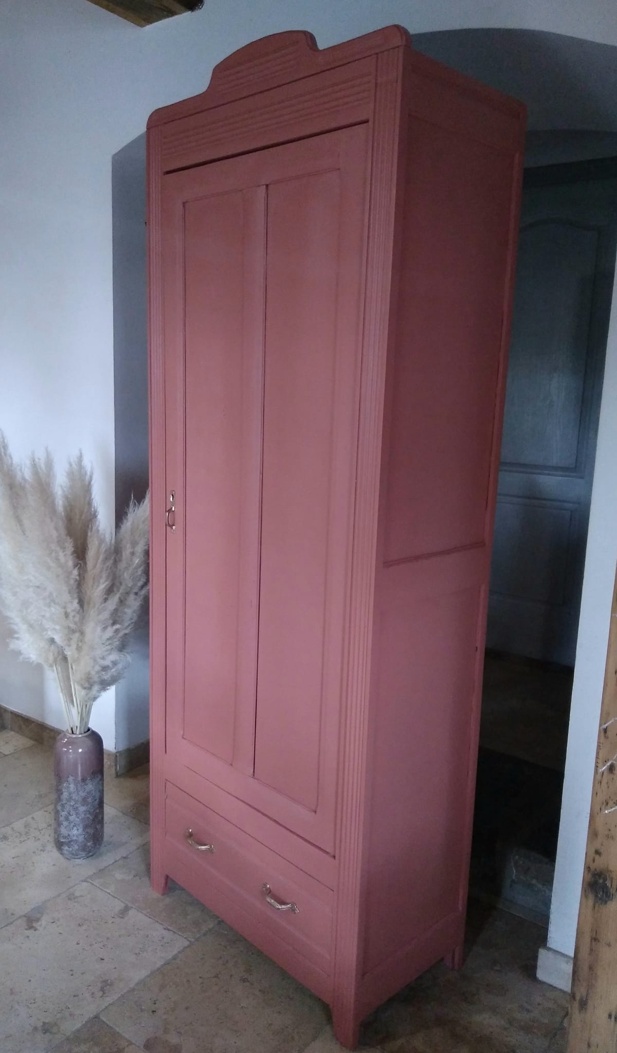 Parisian terracotta wardrobe