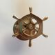 Brass candle holder marine anchor