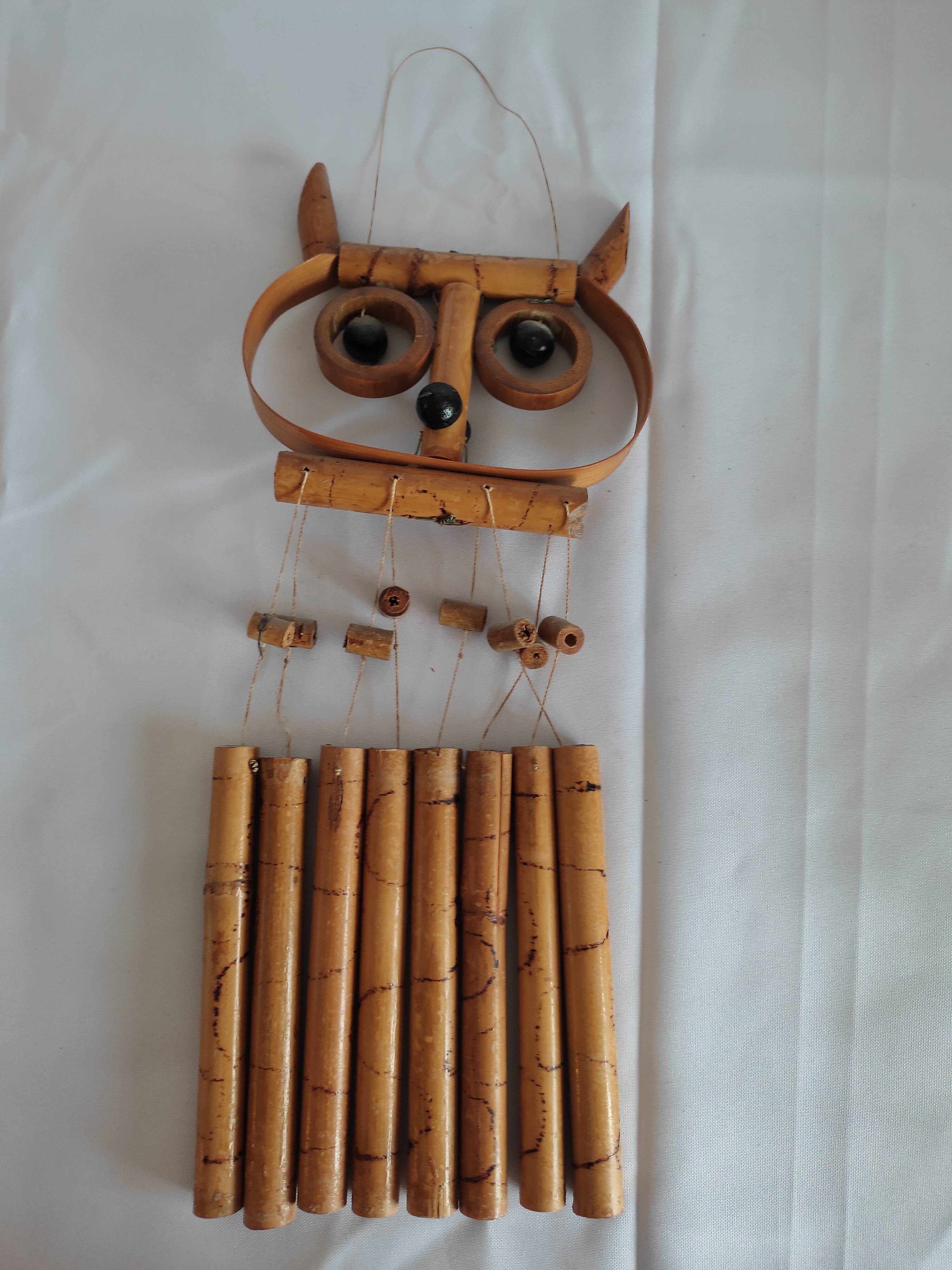 Bamboo owl chime