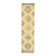 1970s Turkish Oushak Handmade Wool Cotton Yellow Runner 96x385