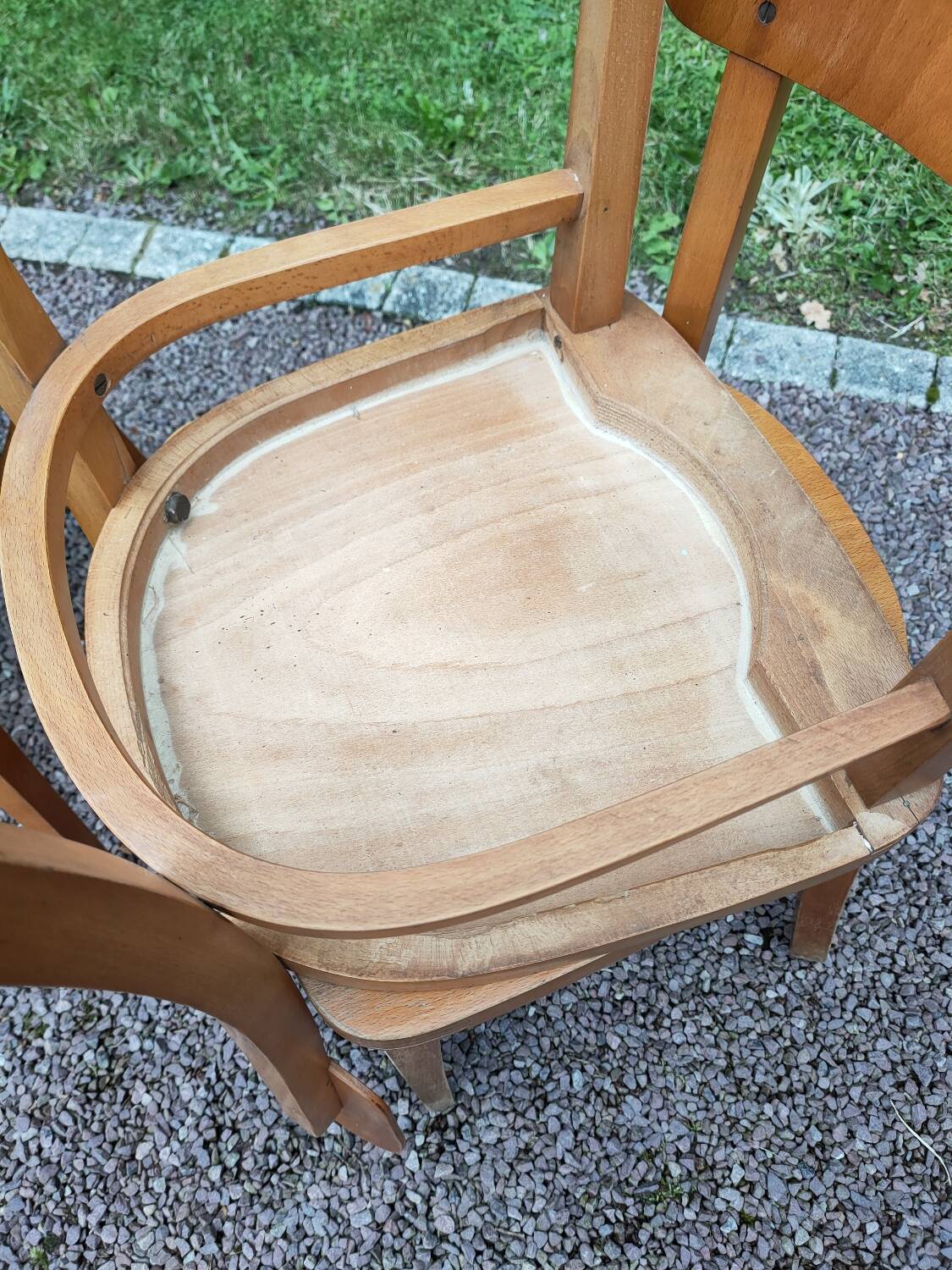 Set of 4 Thonet bistro chairs