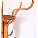 Porte-manteau perroquet en bambou vintage