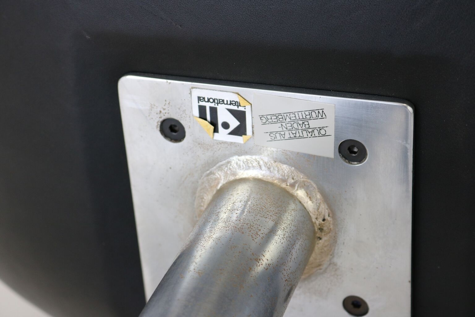 Group of four tulip armchairs for Kill International