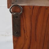 Old teak wall showcase