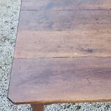 Farmhouse table in oak spindle legs nineteenth century