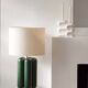 Large candle holder - CREAM WHITE