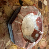 Ashtray / Art Deco double marble catchall