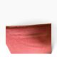 Vintage two-seater armchair in powder pink velvet with fringes.
