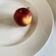 XXXL plate centrepiece Lunéville 1900 in white earthenware