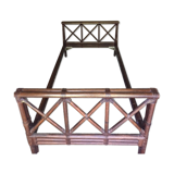 Single bed in bamboo