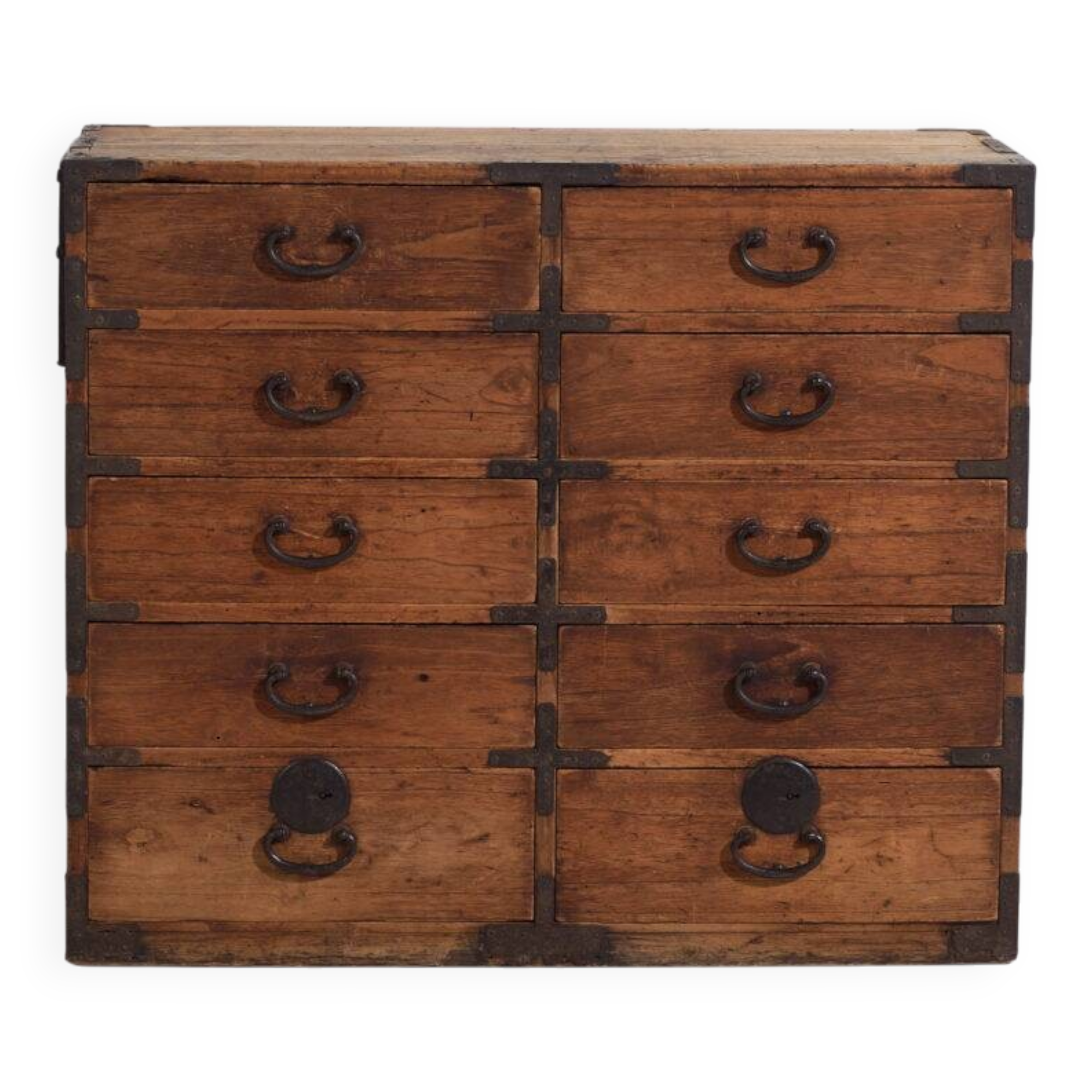 Small antique chest of drawers – Meiji/Taishō period (c. 1890-1926) #90