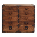 Small antique chest of drawers – Meiji/Taishō period (c. 1890-1926) #90
