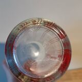 Verutile measuring cup vintage Reims France screen-printed glass