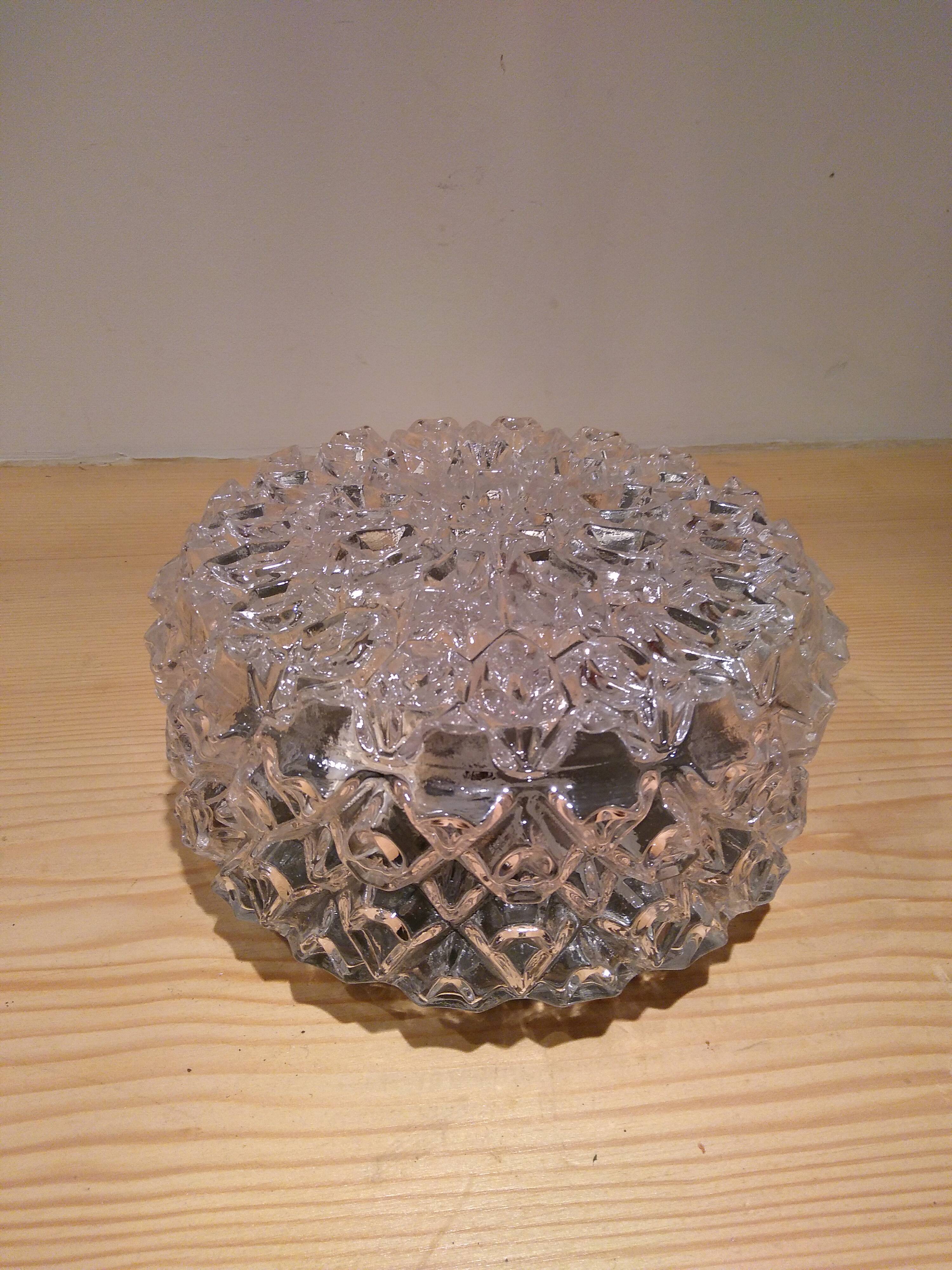 Moulded glass ceiling 1960s