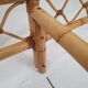 Vintage rattan bed for 2 people 140/190