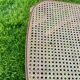 Rocking-chair en bois courbé et cannage