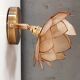 Applique fleur vintage en nacre 