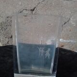 Vase en cristal vintage
