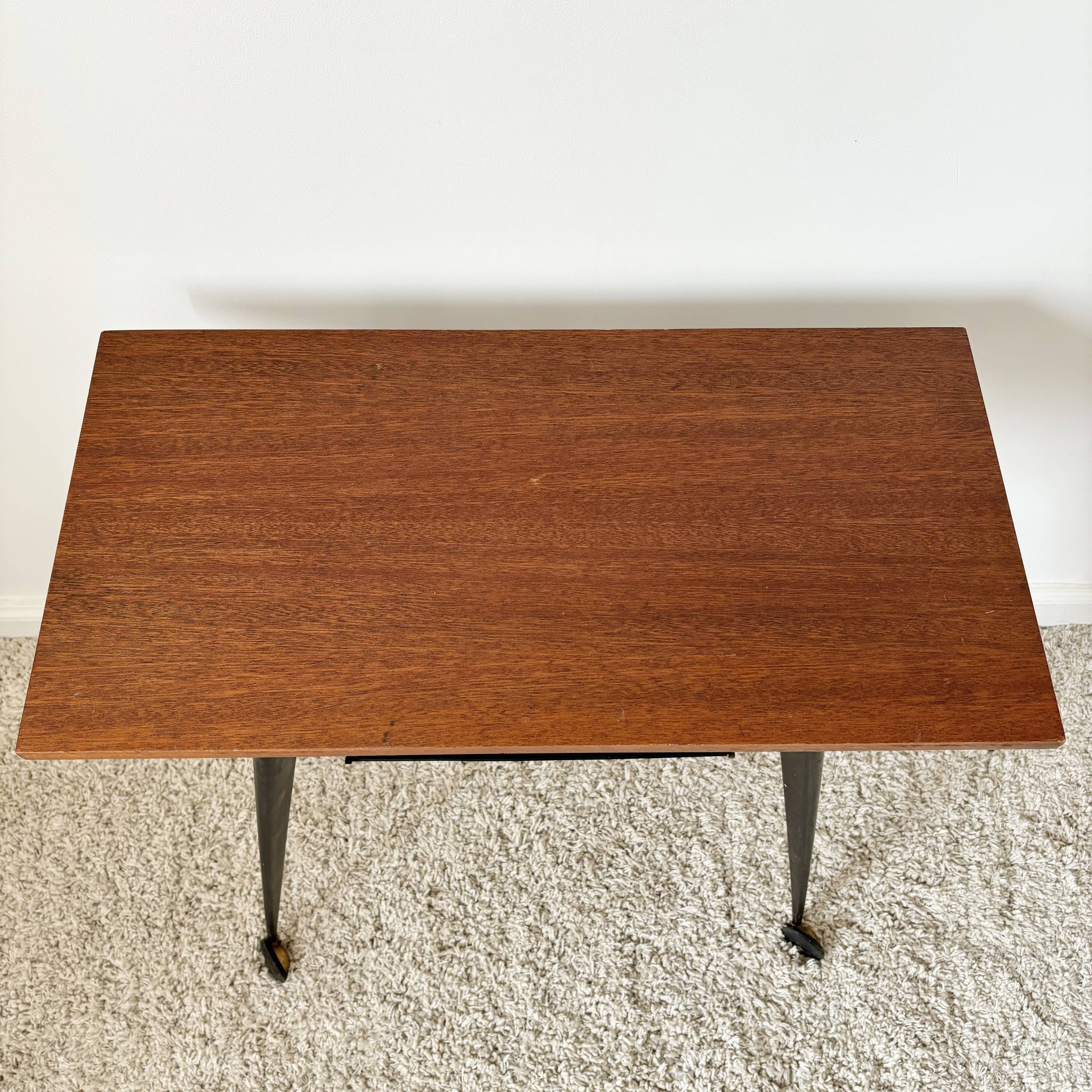 Vintage Console & Rolling Table