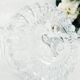 Vintage cut glass sugar bowl from the 50s