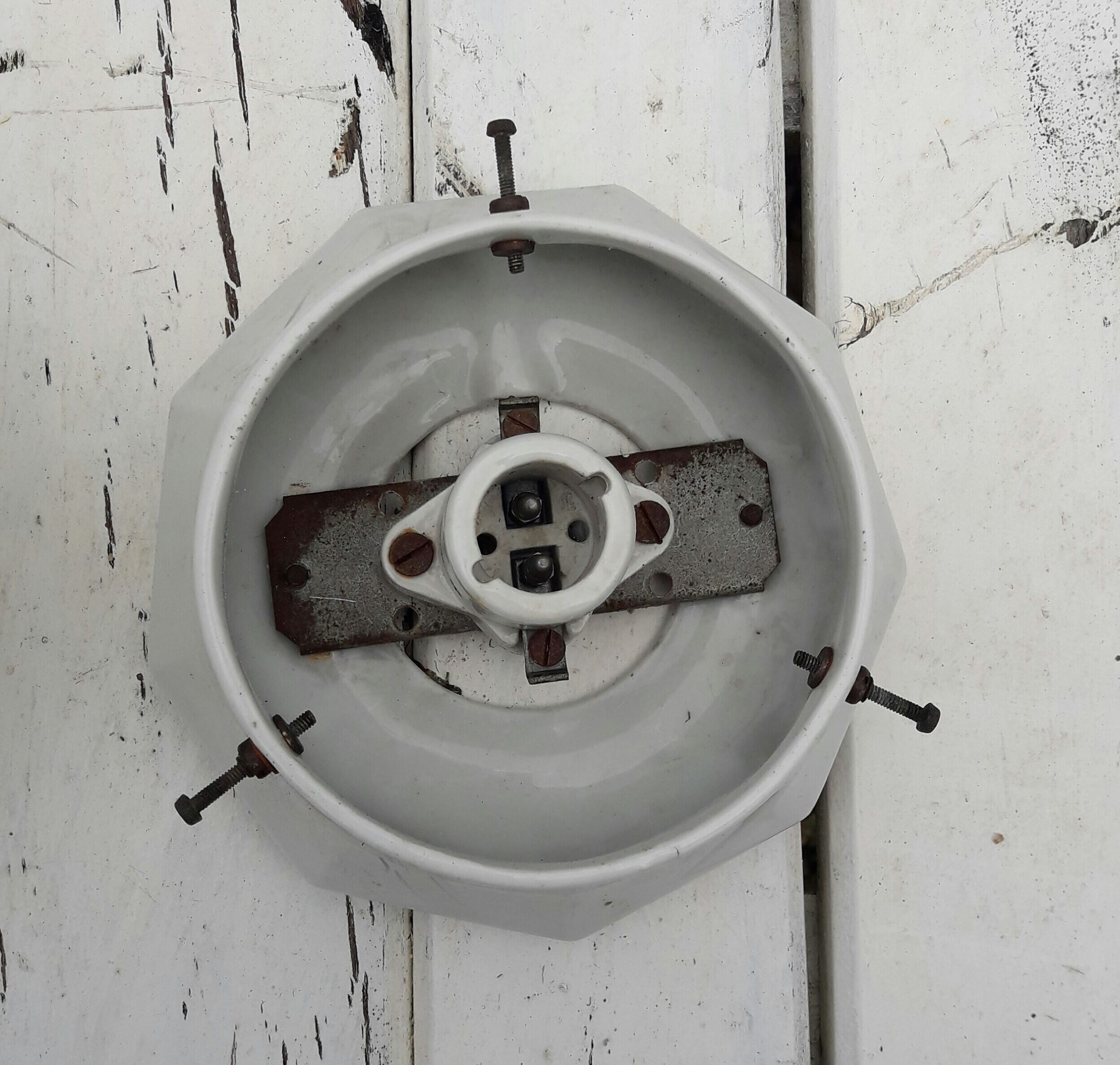 Porcelain ceiling light